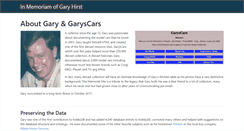 Desktop Screenshot of garyscars.co.uk