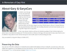 Tablet Screenshot of garyscars.co.uk